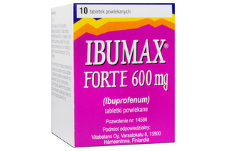 IBUMAX FORTE 600 mg 10 tabletek
