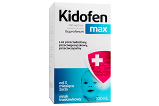 KIDOFEN MAX 250 mg/5 ml 100 ml zawiesina doustna