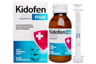 KIDOFEN MAX 250 mg/5 ml 100 ml zawiesina doustna