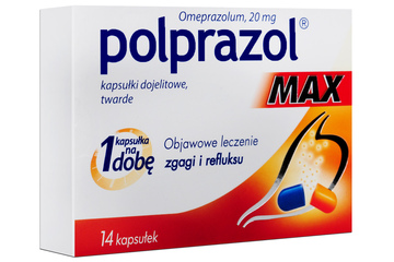 POLPRAZOL MAX 20 mg 14 kapsułek