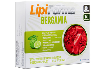 LIPIFORMA BERGAMIA 30 kapsułek