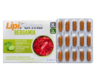 LIPIFORMA BERGAMIA 30 kapsułek