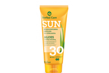 HERBAL CARE SUN SPF 30 ROŚLINNA WODOODPORNA EMULSJA DO OPALANIA ALOES Z WODĄ TERMALNĄ 150 ml