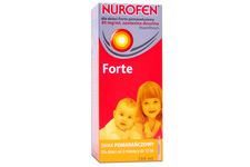 NUROFEN FORTE SMAK POMARAŃCZOWY 200 mg/5ml 100 ml