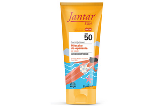 JANTAR SUN BURSZTYNOWE WODOODPORNE MLECZKO DO OPALANIA SPF 50 200 ml