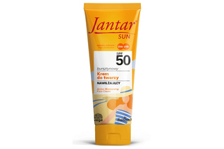 JANTAR SUN BURSZTYNOWY NAWILŻAJĄCY KREM DO TWARZY SPF 50 50 ml