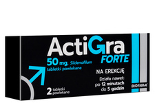 ACTIGRA FORTE 50 mg 2 tabletki