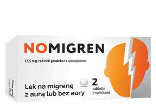 NOMIGREN 12,5 mg 2 tabletki