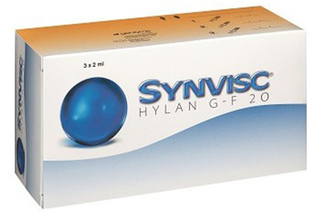 SYNVISC HYLAN GF20 16 mg/2 ml 3 ampułko-strzykawki