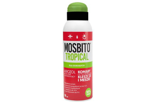 MOSBITO TROPICAL 50% DEET AEROZOL NA KOMARY, KLESZCZE I MESZKI 90 ml