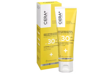 CERA+ SOLUTIONS KREM Z WYSOKĄ OCHRONĄ PRZECIWSŁONECZNĄ SPF 30 DO SKÓRY SUCHEJ I   WRAŻLIWEJ 50 ml