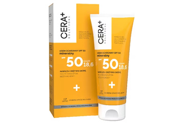 CERA+ SOLUTIONS KREM OCHRONNY SPF 50 MINERALNY 50 ml