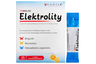 TRIBIOLAC ELEKTROLITY 10 saszetek