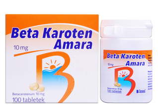 BETA-KAROTEN AMARA 10 mg 100 tabletek