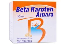 BETA-KAROTEN AMARA 10 mg 100 tabletek