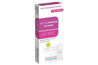 TEST NA INFEKCJE INTYMNE PH TEST 2 sztuki