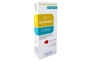 TEST WITAMINA D Z KRWI 1 sztuka