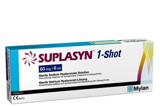 SUPLASYN 1-SHOT 60 mg/ 6 ml 1 ampułko-strzykawka