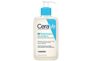 CERAVE SA WYGŁADZAJĄCY ŻEL DO MYCIA DLA SKÓRY SZORSTKIEJ, Z GRUDKAMI, SUCHEJ 236 ml