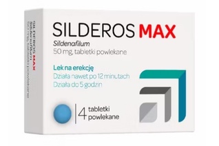 SILDEROS MAX 50 mg 4 tabletki