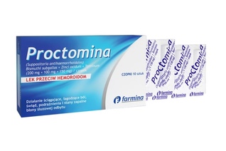 PROCTOMINA CZOPKI 10 sztuk
