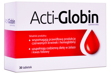 ACTI-GLOBIN 30 tabletek
