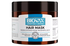 L'BIOTICA BIOVAX INTENSYWNIE REGENERUJĄCA MASECZKA KERATYNA + JEDWAB 250 ml