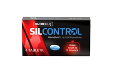SILCONTROL 25 mg 4 tabletki