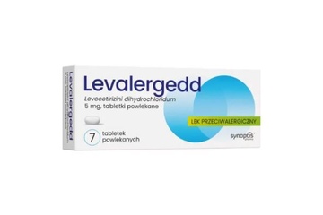 Levalergedd 5 mg x 7 tabletek powlekanych
