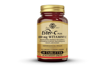 SOLGAR ESTER-C PLUS 1000 mg WITAMINY C 30 tabletek