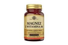 SOLGAR MAGNEZ Z WITAMINĄ B6 100 tabletek