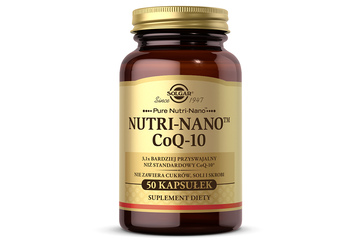 SOLGAR NUTRI NANO CoQ10 50 kapsułek