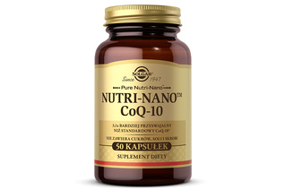 SOLGAR NUTRI NANO CoQ10 50 kapsułek