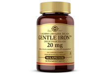 SOLGAR GENTLE IRON (ŻELAZO CHELAT) 20 mg 90 kapsułek