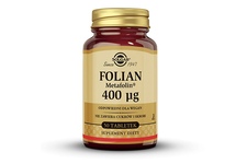 SOLGAR FOLIAN (METAFOLIN) 400 mcg 50 tabletek