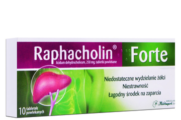 RAPHACHOLIN FORTE 10 tabletek