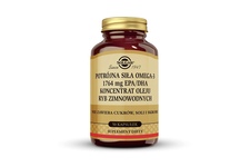 SOLGAR POTRÓJNA SIŁA OMEGA-3 1764 mg EPA/DHA KONCENTRAT OLEJU RYB ZIMNOWODNYCH 50 kapsułek
