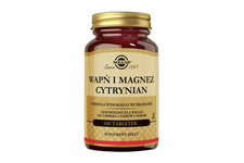 SOLGAR WAPŃ I MAGNEZ CYTRYNIAN 50 tabletek