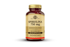 SOLGAR SPIRULINA 750 mg 80 kapsułek