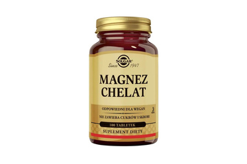 SOLGAR MAGNEZ CHELAT 100 tabletek