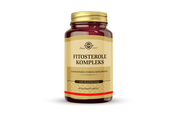 SOLGAR FITOSTEROLE KOMPLEKS 100 kapsułek