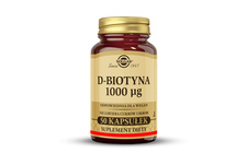 SOLGAR D-BIOTYNA 1000 mcg 50 kapsułek