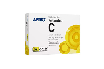 APTEO WITAMINA C 50 tabletek