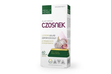 MEDICA HERBS CZOSNEK (ALLIUM SATIVUM) 60 kapsułek