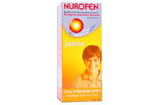 NUROFEN JUNIOR SMAK POMARAŃCZOWY 40 mg/1 ml 100 ml syrop