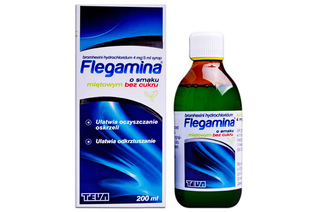 FLEGAMINA SMAK MIĘTOWY BEZ CUKRU 4mg/5ml 200 ml syrop