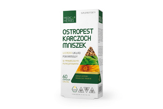 MEDICA HERBS OSTROPEST KARCZOCH MNISZEK 60 kapsułek