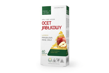MEDICA HERBS OCET JABŁKOWY 60 kapsułek