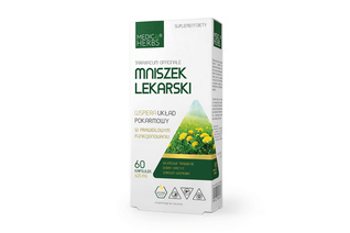 MEDICA HERBS MNISZEK LEKARSKI (TARAXACUM OFFICINALE) 60 kapsułek