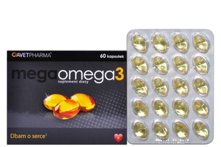 MEGA OMEGA 3 AVET 60 kapsułek